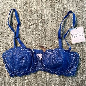 NWT Lula Lu Petites Boutique Lace Bra sz 34a